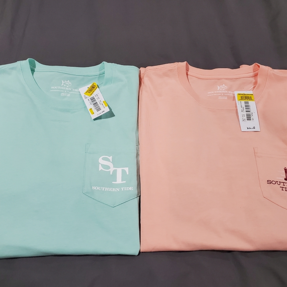 SOUTHERN TIDE MENS T-SHIRT LARGE